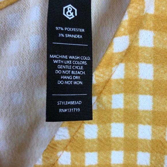 Agnes & Dora | Yellow Gingham Mitchell Dress - Picture 3 of 5